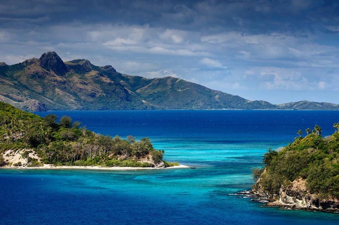 The beautiful Fiji islands